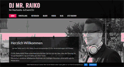 Desktop Screenshot of dj-raiko.de